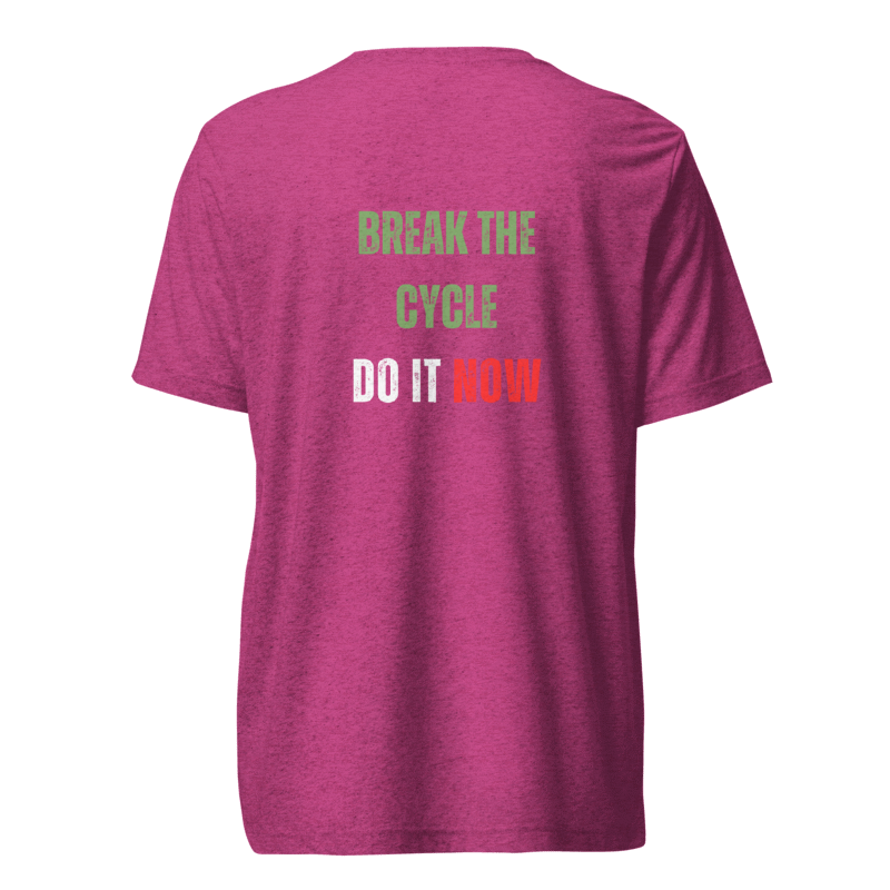 Unisex Tri-Blend T-Shirt | BREAK THE CYCLE
