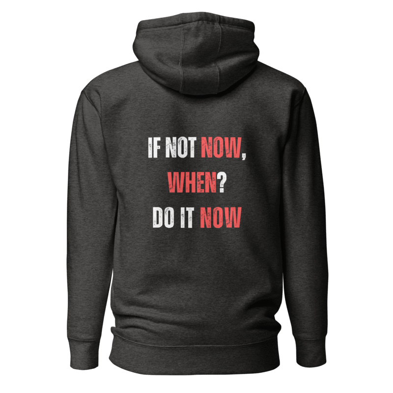 Unisex Premium Hoodie | IF NOT NOW, WHEN?