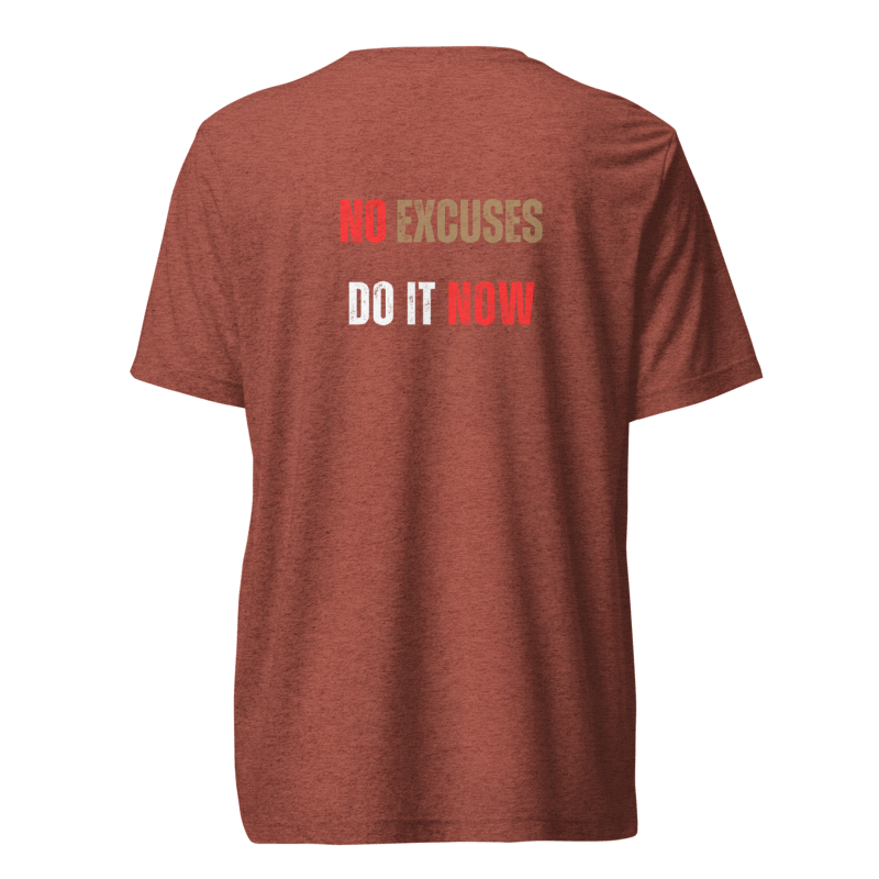 Unisex Tri-Blend T-Shirt | NO EXCUSES