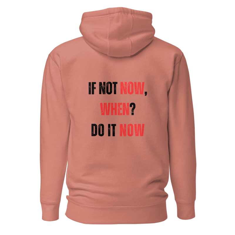 Unisex Premium Hoodie | IF NOT NOW, WHEN?