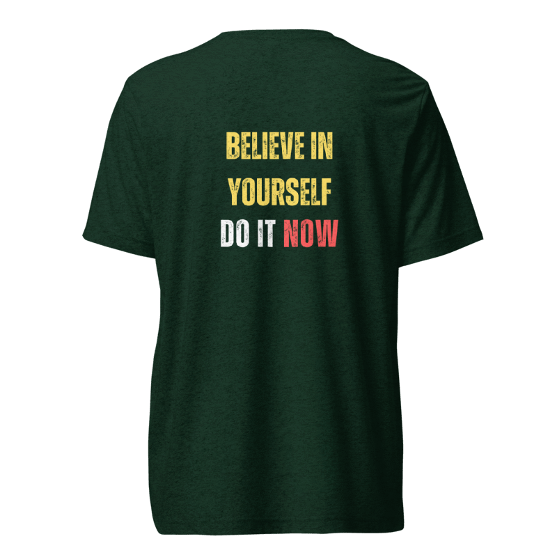 Unisex Tri-Blend T-Shirt | BELIEVE IN YOURSELF
