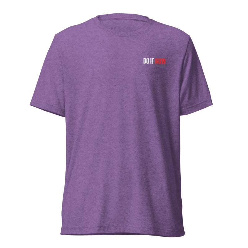 Unisex Tri-Blend T-Shirt | FEAR FADES WHEN YOU