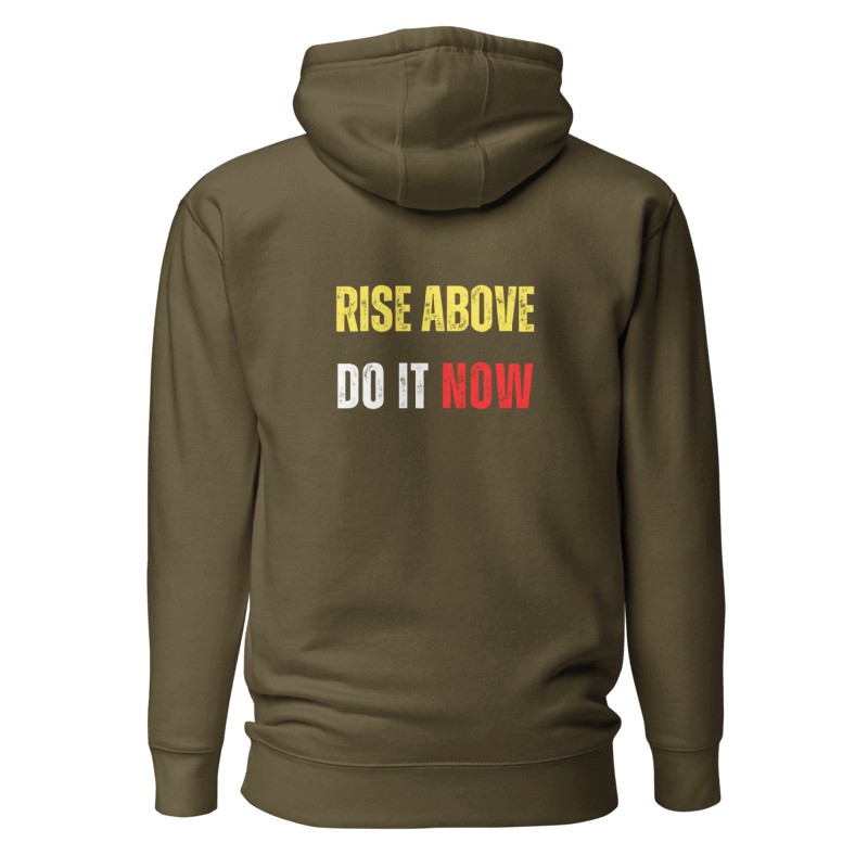 Unisex Premium Hoodie | RISE ABOVE