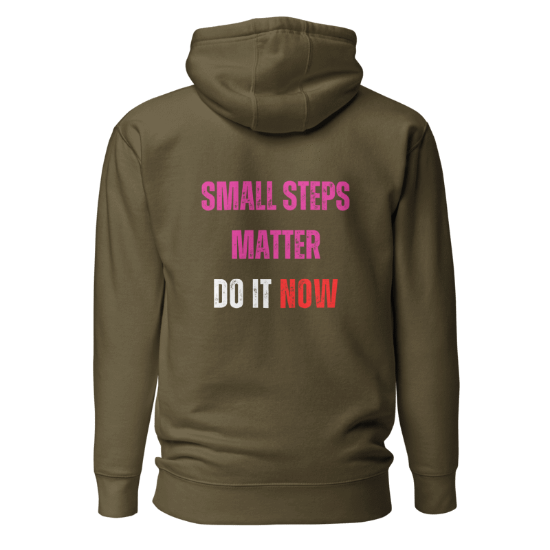 Unisex Premium Hoodie | SMALL STEPS MATTER
