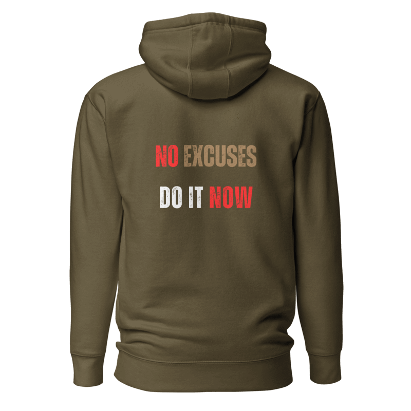 Unisex Premium Hoodie | NO EXCUSES