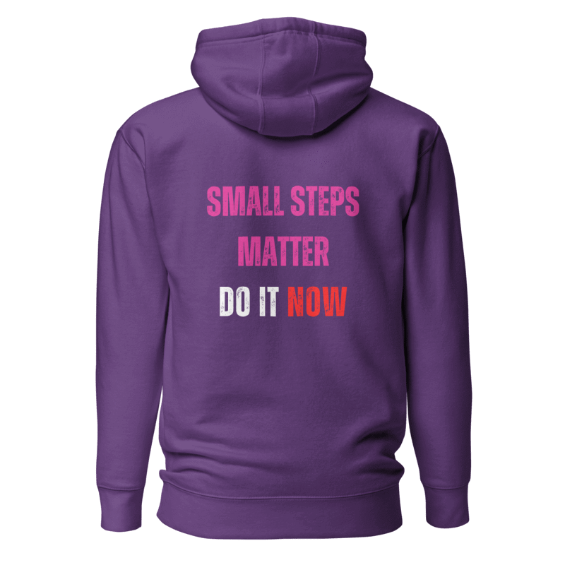 Unisex Premium Hoodie | SMALL STEPS MATTER