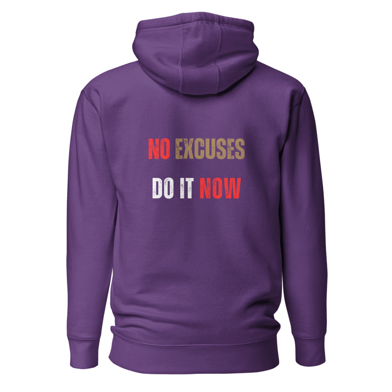 Unisex Premium Hoodie | NO EXCUSES