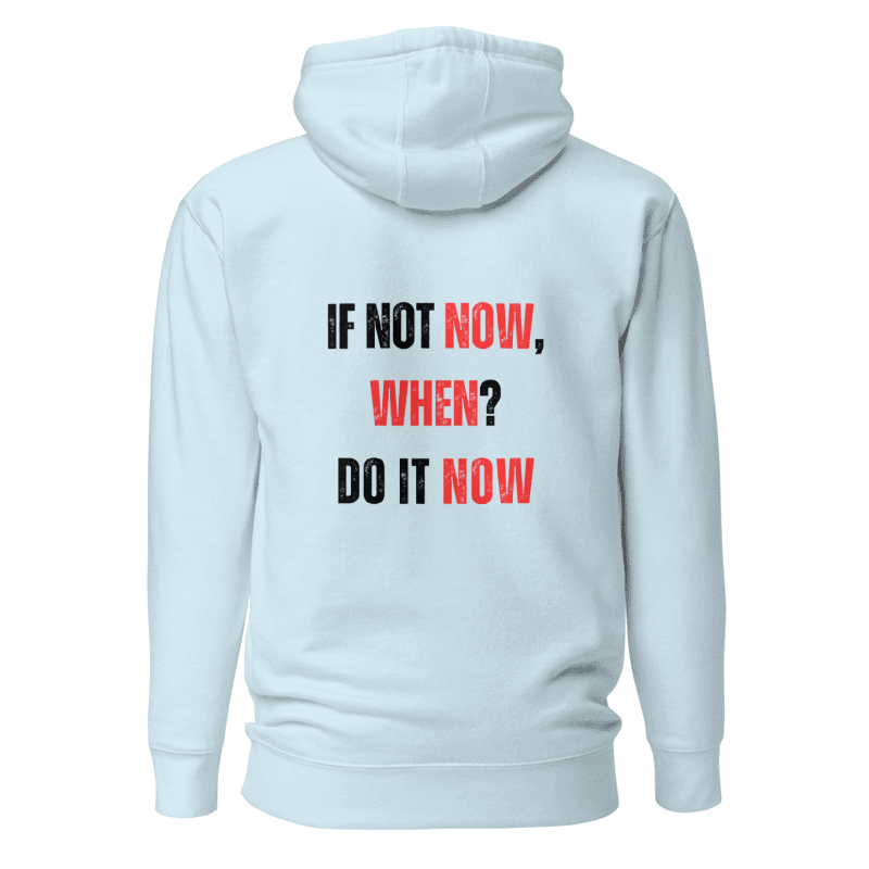 Unisex Premium Hoodie | IF NOT NOW, WHEN?