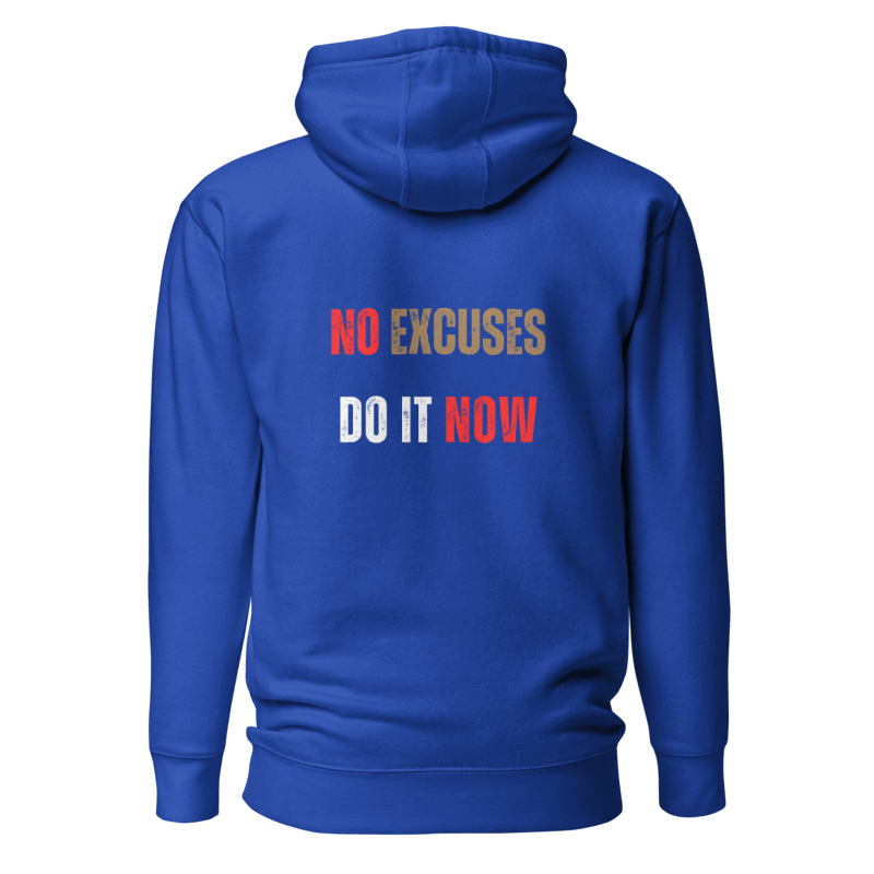 Unisex Premium Hoodie | NO EXCUSES