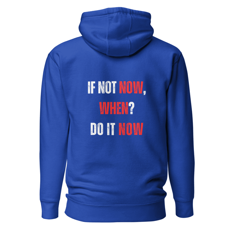 Unisex Premium Hoodie | IF NOT NOW, WHEN?
