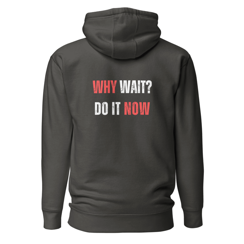 Unisex Premium Hoodie | WHY WAIT?