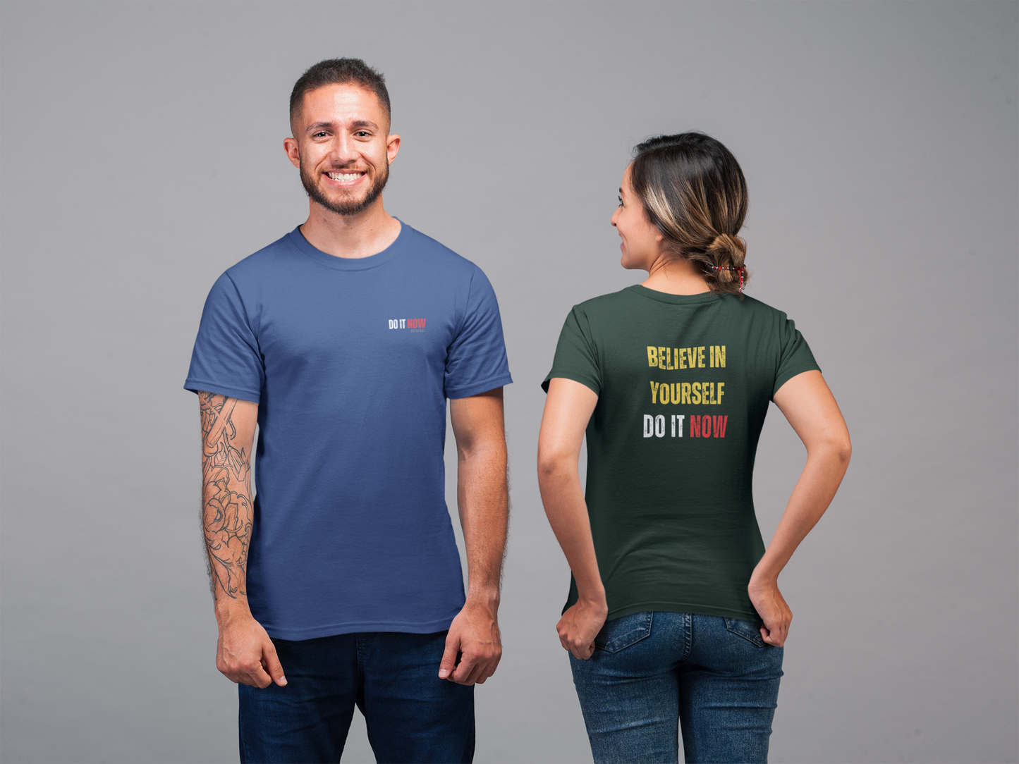 Unisex Tri-Blend T-Shirt | BELIEVE IN YOURSELF