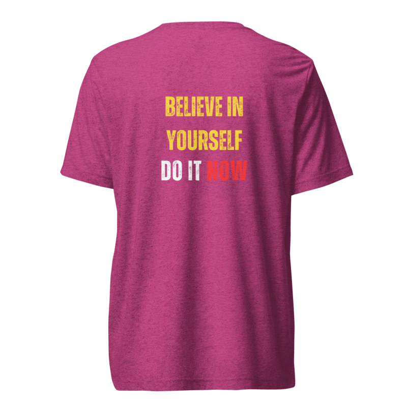 Unisex Tri-Blend T-Shirt | BELIEVE IN YOURSELF