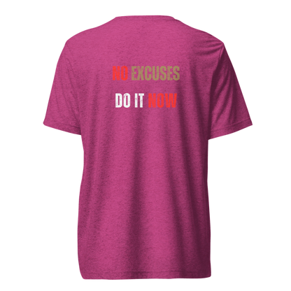 Unisex Tri-Blend T-Shirt | NO EXCUSES