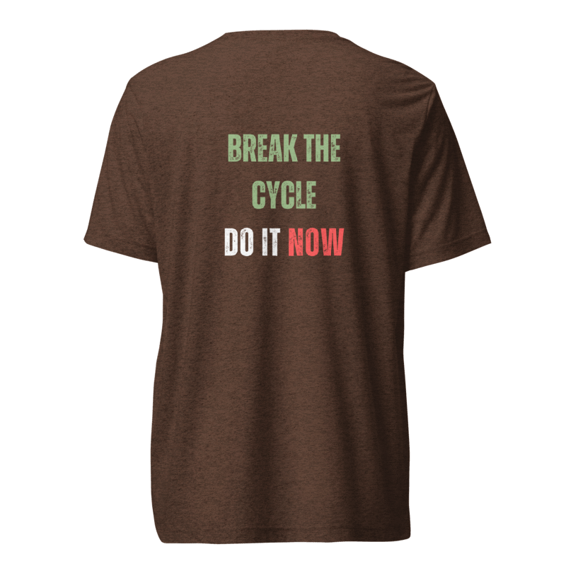 Unisex Tri-Blend T-Shirt | BREAK THE CYCLE