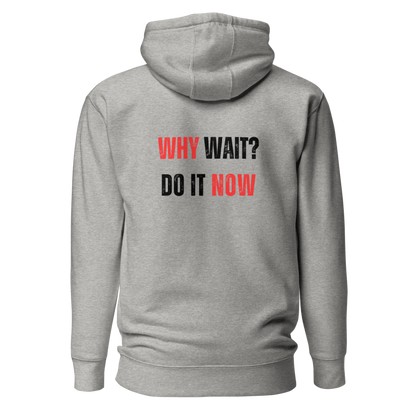 Unisex Premium Hoodie | WHY WAIT?