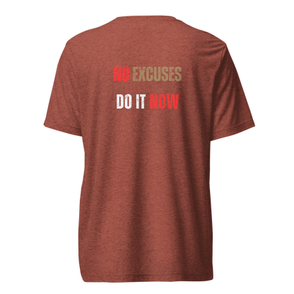 Unisex Tri-Blend T-Shirt | NO EXCUSES