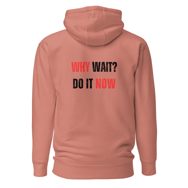 Unisex Premium Hoodie | WHY WAIT?