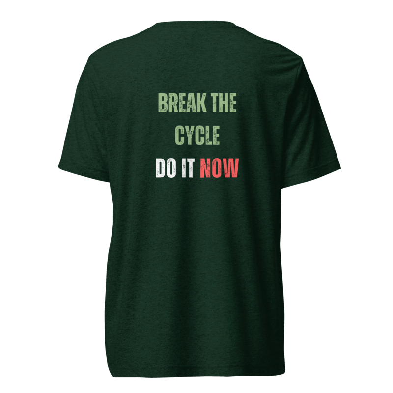 Unisex Tri-Blend T-Shirt | BREAK THE CYCLE