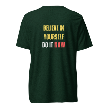 Unisex Tri-Blend T-Shirt | BELIEVE IN YOURSELF