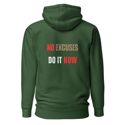 Unisex Premium Hoodie | NO EXCUSES