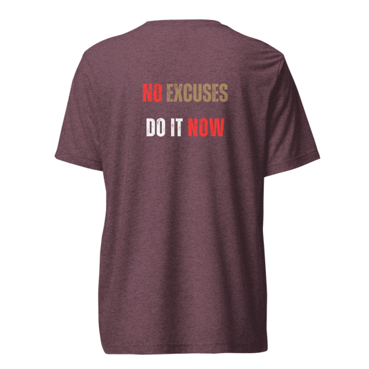 Unisex Tri-Blend T-Shirt | NO EXCUSES