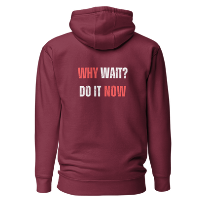 Unisex Premium Hoodie | WHY WAIT?