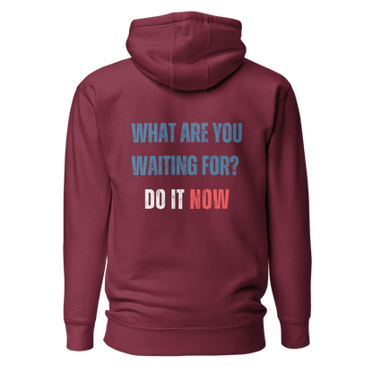 Unisex Premium Hoodie | WHAT ARE YOU WAITING FOR?