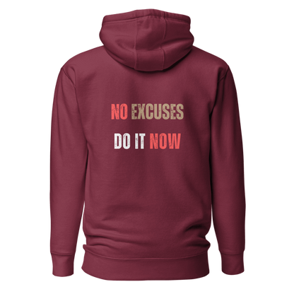 Unisex Premium Hoodie | NO EXCUSES