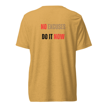 Unisex Tri-Blend T-Shirt | NO EXCUSES