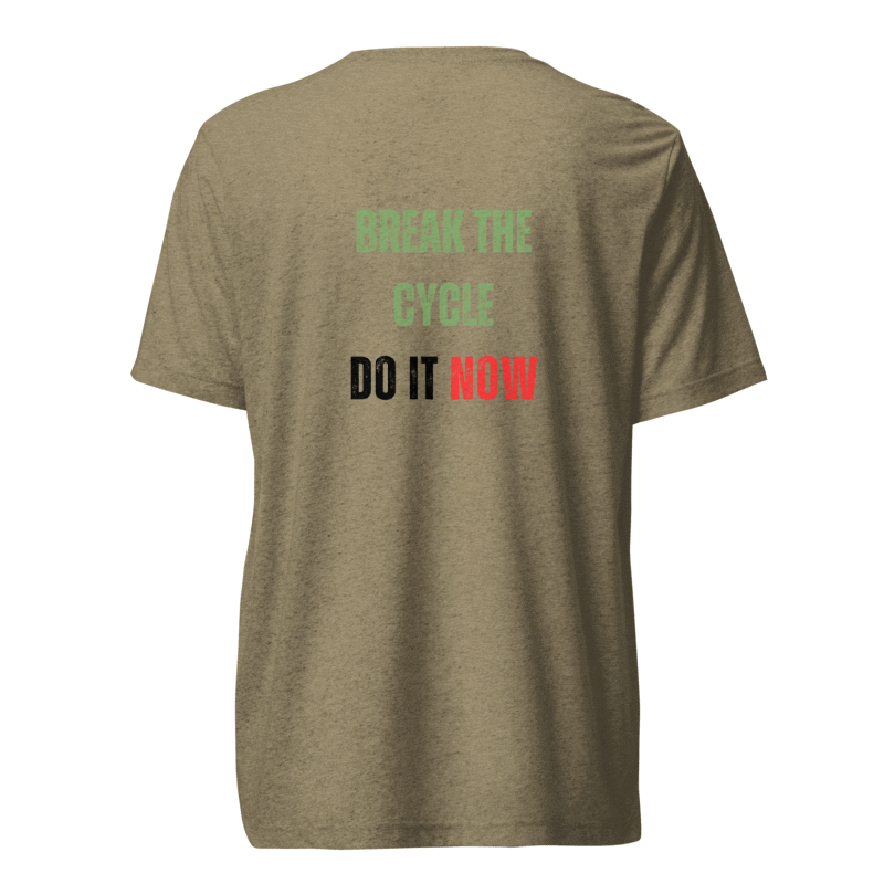 Unisex Tri-Blend T-Shirt | BREAK THE CYCLE