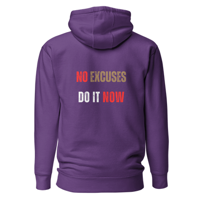 Unisex Premium Hoodie | NO EXCUSES